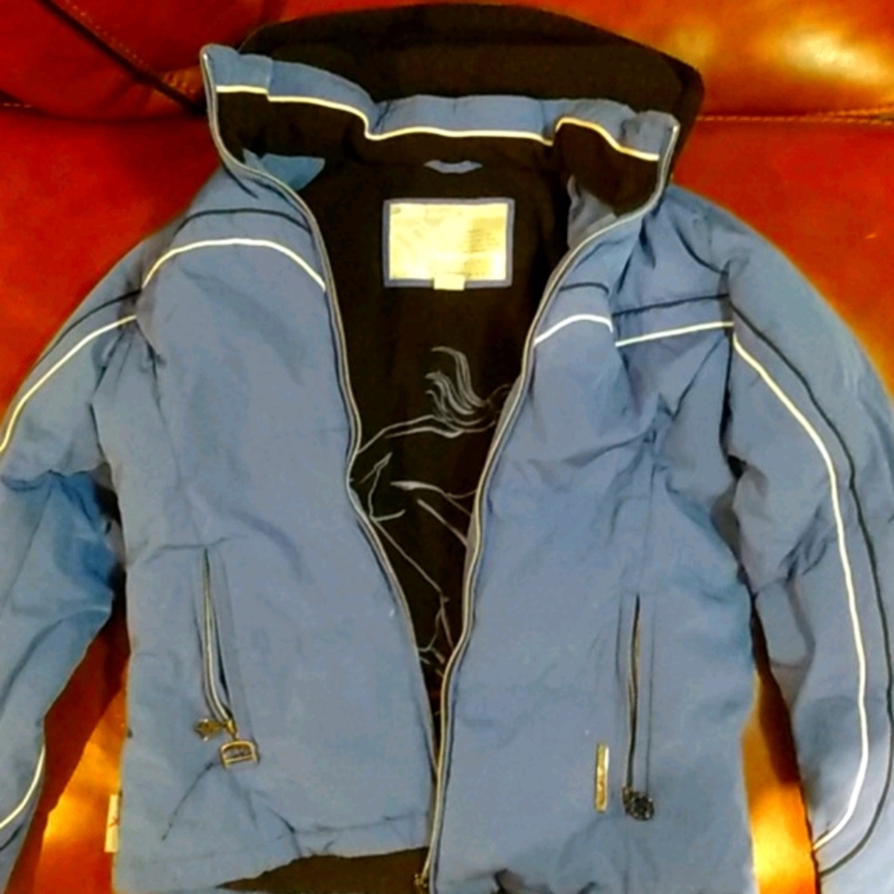 ZeroXposur active wear blue coat small
